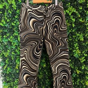 Motel Rocks Zoven Flare Trouser in 70’s Ripple